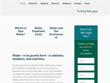 Tablet Screenshot of h2onh.com